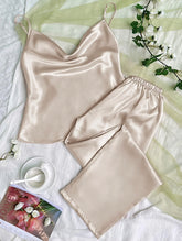 Skin Premium Satin Silk cami trousers