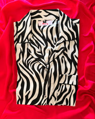 Zebra 🦓 Summer linen Pajama set