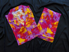 Tie Dye Summer linen pjs
