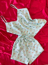 Flamingo 🦩 camisole & shorts