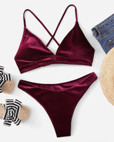 Royal Velvet bikni & Shorts 🩳