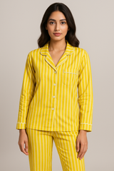 Lemon 🍋  strips pjs set