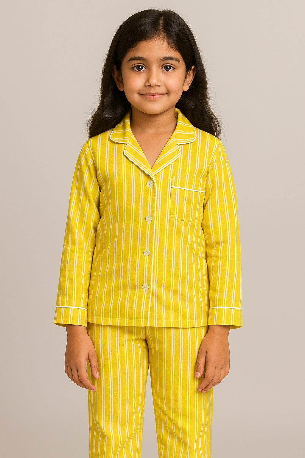 Lemon 🍋  strips pjs set