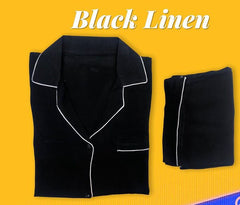 Black Summer linen 💫